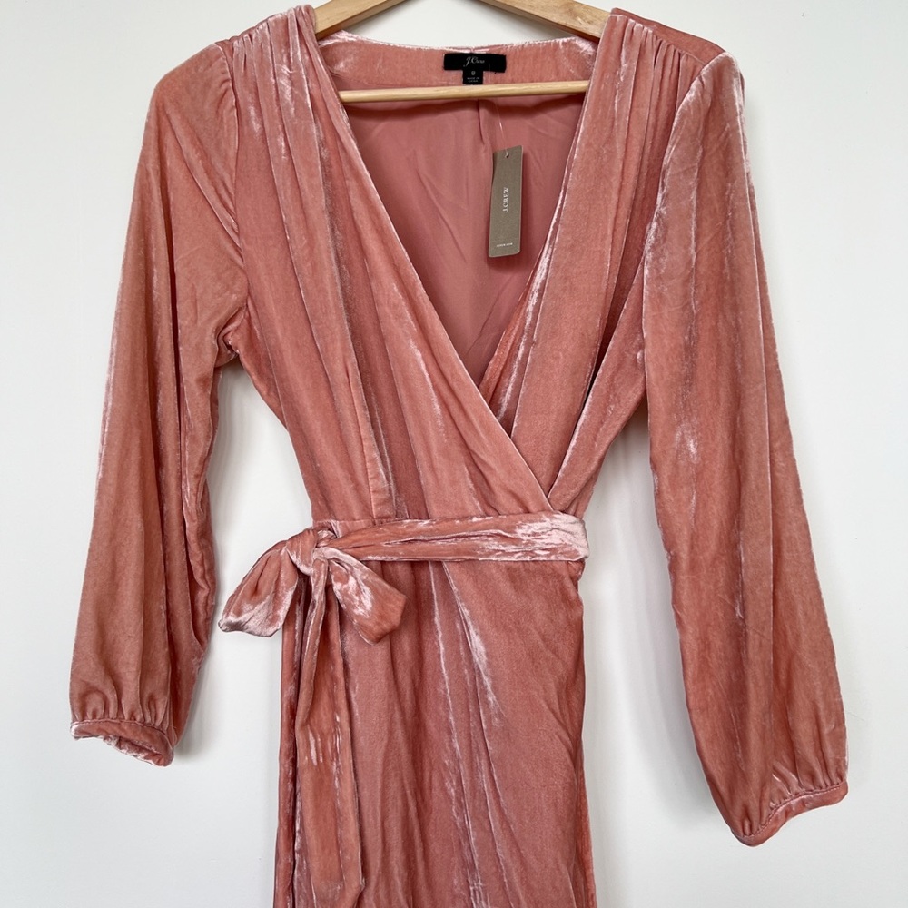 J Crew Velvet Dress